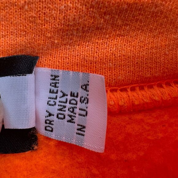 Gifts of Fortune Reign Orange Thunderstorm Skull Hoodie Men's S - Picture 6 of 10